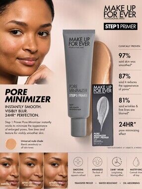 MAKE UP FOR EVER Step 1 Primer Pore Minimizer 24HR Smoothing Base